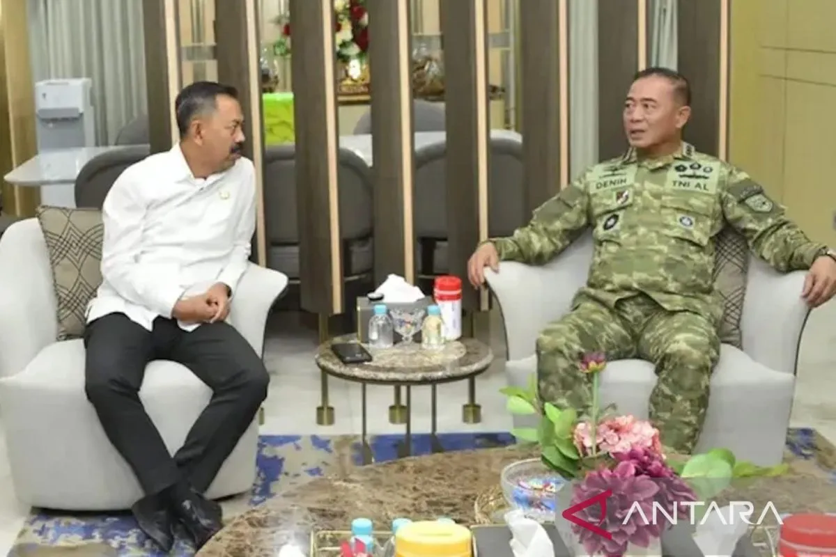 Koarmada RI dan Kejaksaan Agung Perkuat Kerja Sama Penegakan Hukum di Wilayah Laut Indonesia